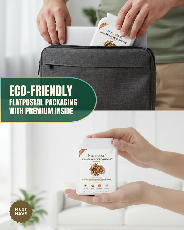 Premium KSM-66 Ashwagandha® 500mg | GMP and BRCGS Certified | Made in the UK