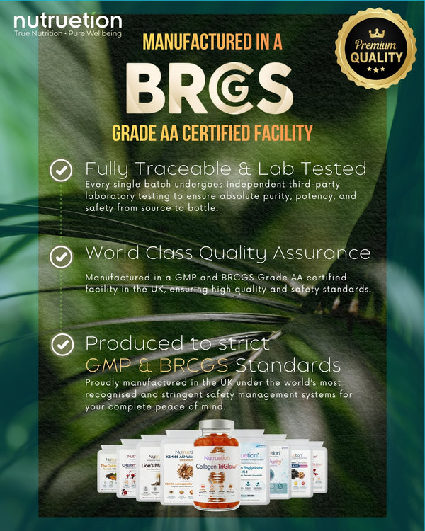 Nutruetion Magnesium Bisglycinate Complex 4-in-1 | High Strength Formula with Malate, Taurate & Vitamin B6 | 120 Vegan Capsules | UK Made