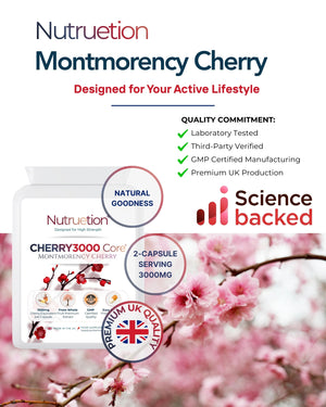 Montmorency Cherry 3000 Core+ | BRCGS Grade AA Certified